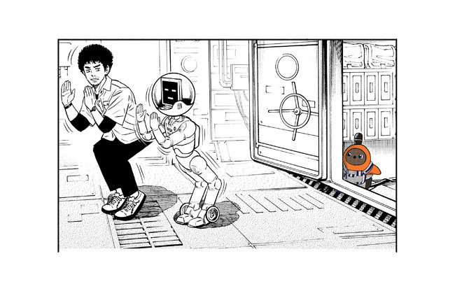 人気漫画 宇宙兄弟 の名シーンに Lovot が登場 小山宙哉先生による描き下ろしや Lovot 開発者との対談も公開 Groove X 株式会社のプレスリリース