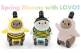 Spring Blooms with LOVOT　愛らしい「みつばちウェアセット」が3月27日（金）に新登場　人気ウェアにも春の訪れを感じるイエロー＆コーラルの新色を追加