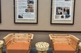 京都芸術大学との産学連携による、北山杉を使用したソファおよびサイドテーブルの製作・設置について