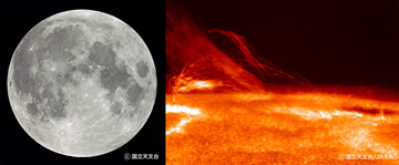 左(C)国立天文台　右(C)国立天文台JAXA