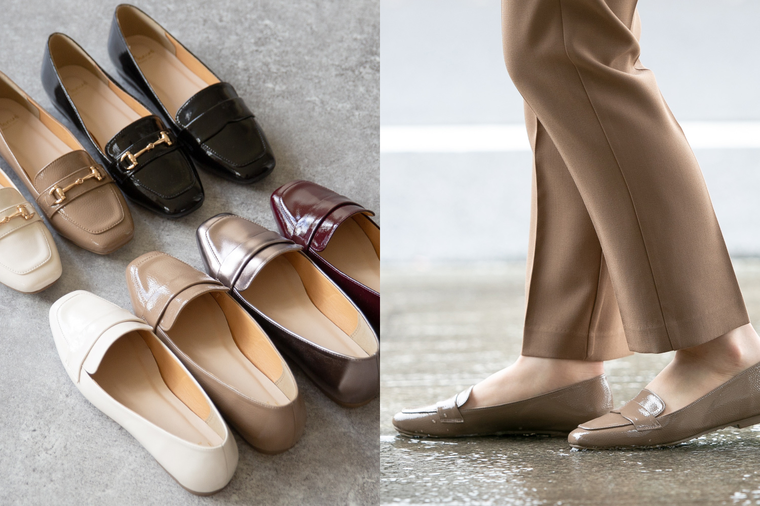 雨の日の通勤 通学に 晴雨兼用で使える Menue メヌエ の防水ローファー 株式会社wellegのプレスリリース