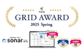 採用管理システムsonar ATS、 ITreview Grid Award 2025 springで「Leader」「High Performer」を受賞