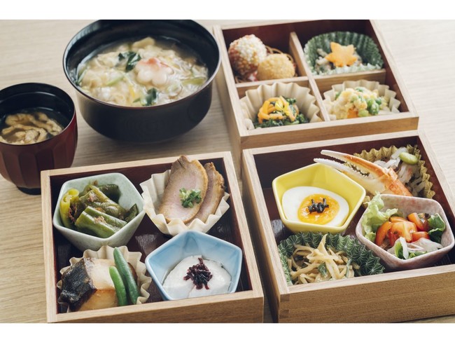 京菜味のむら「湯葉丼とおばんざい朝食」　