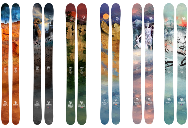 【本日限定価格】アイスランティック  スキー板