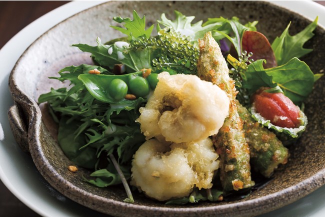 焼き物「鮑塩釜焼」