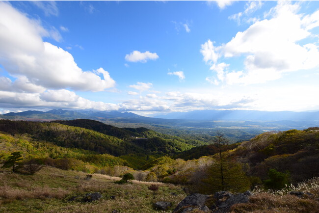 八子ヶ峰山頂からの景色