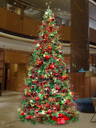 “Jubilation”をテーマにしたクリスマスツリー “Jubilation”をテーマにしたクリスマスツリー