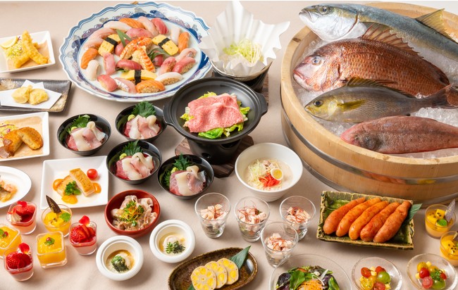 九州・佐賀の美食が思う存分楽しめる豊富なメニュー