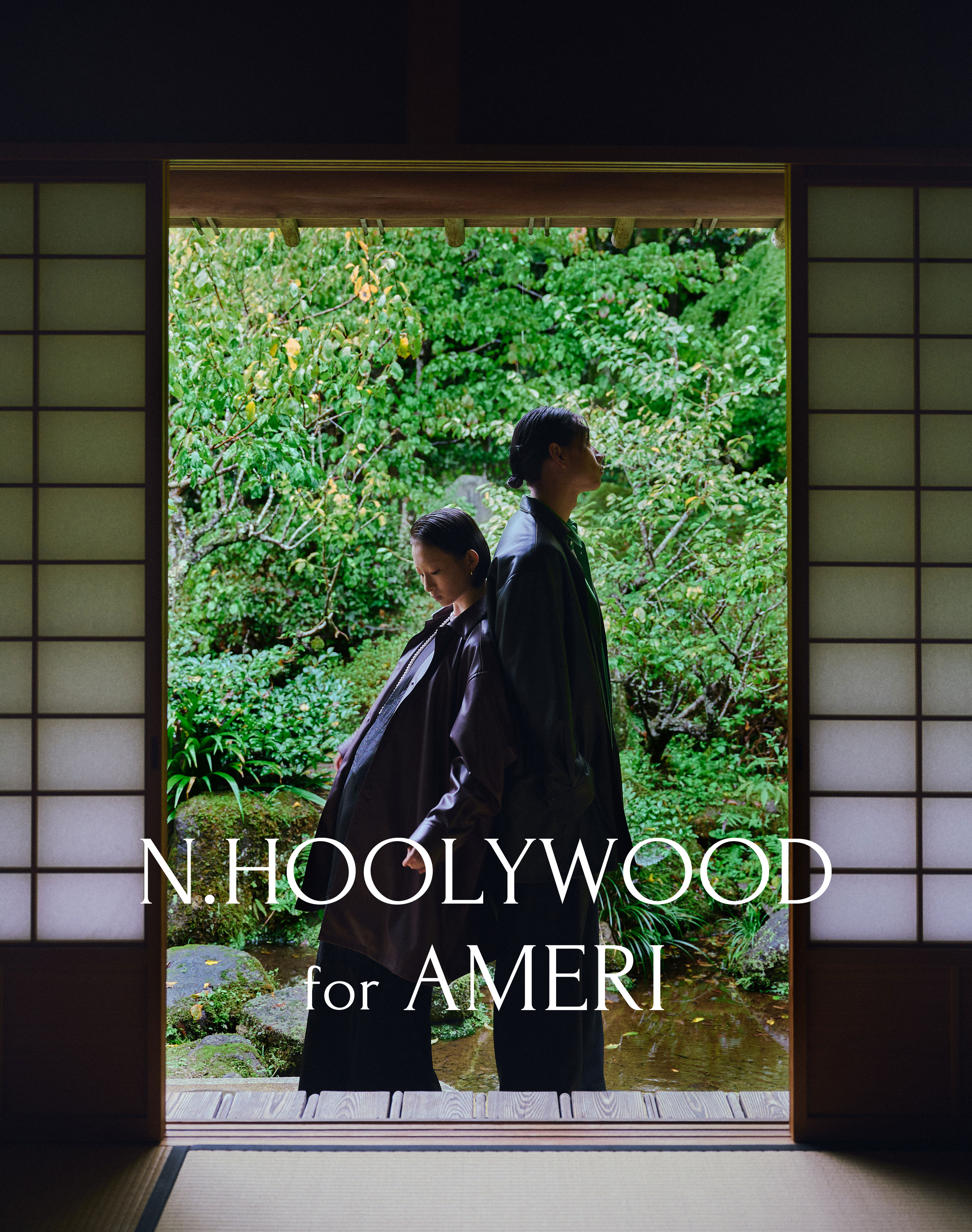 AMERI」がメンズブランド「N.HOOLYWOOD」の別注アイテムを11/10(木)に