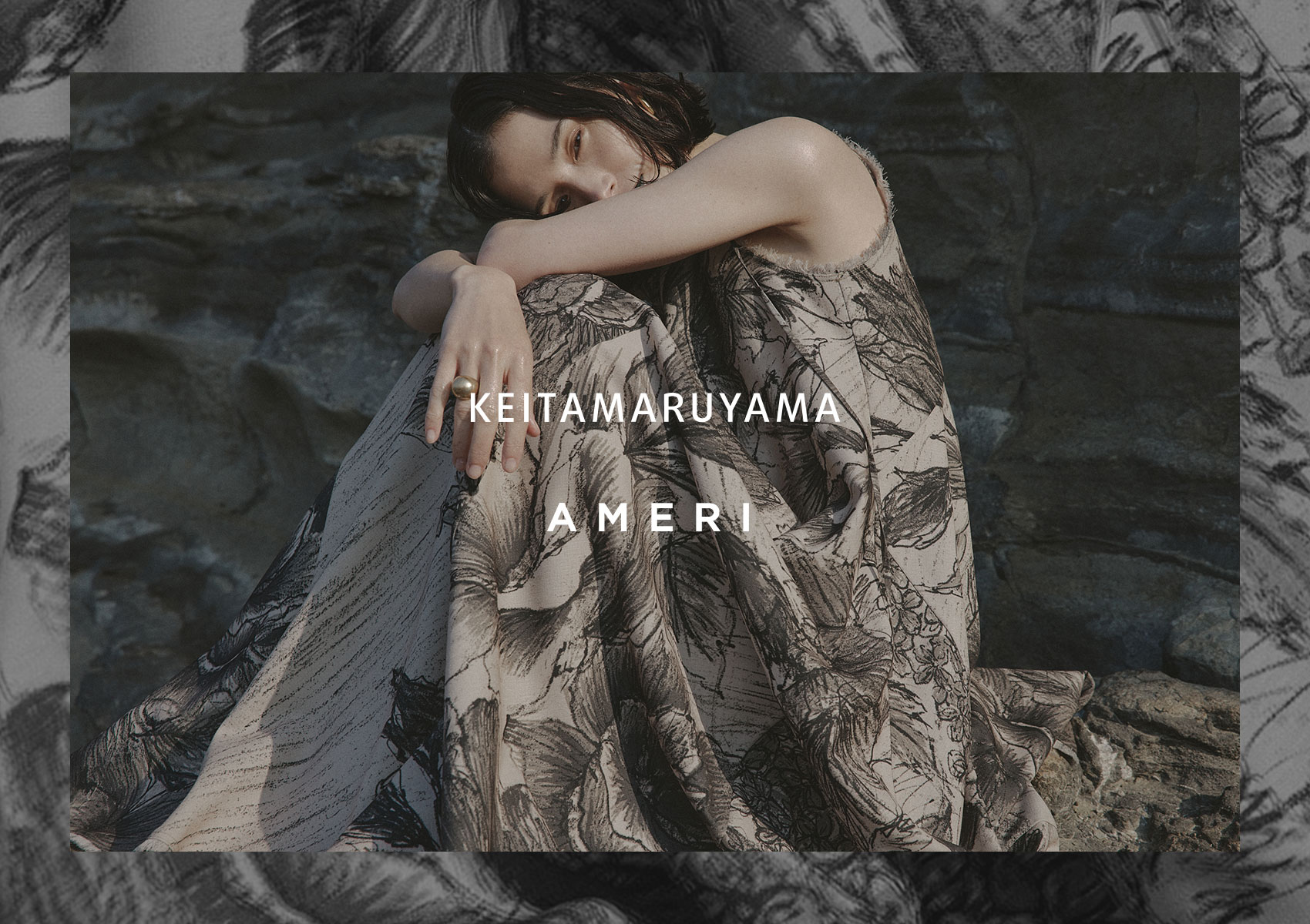 完売色 KEITAMARUYAMA × AMERI WIDE SHIRT 黒+natureetfeu.fr
