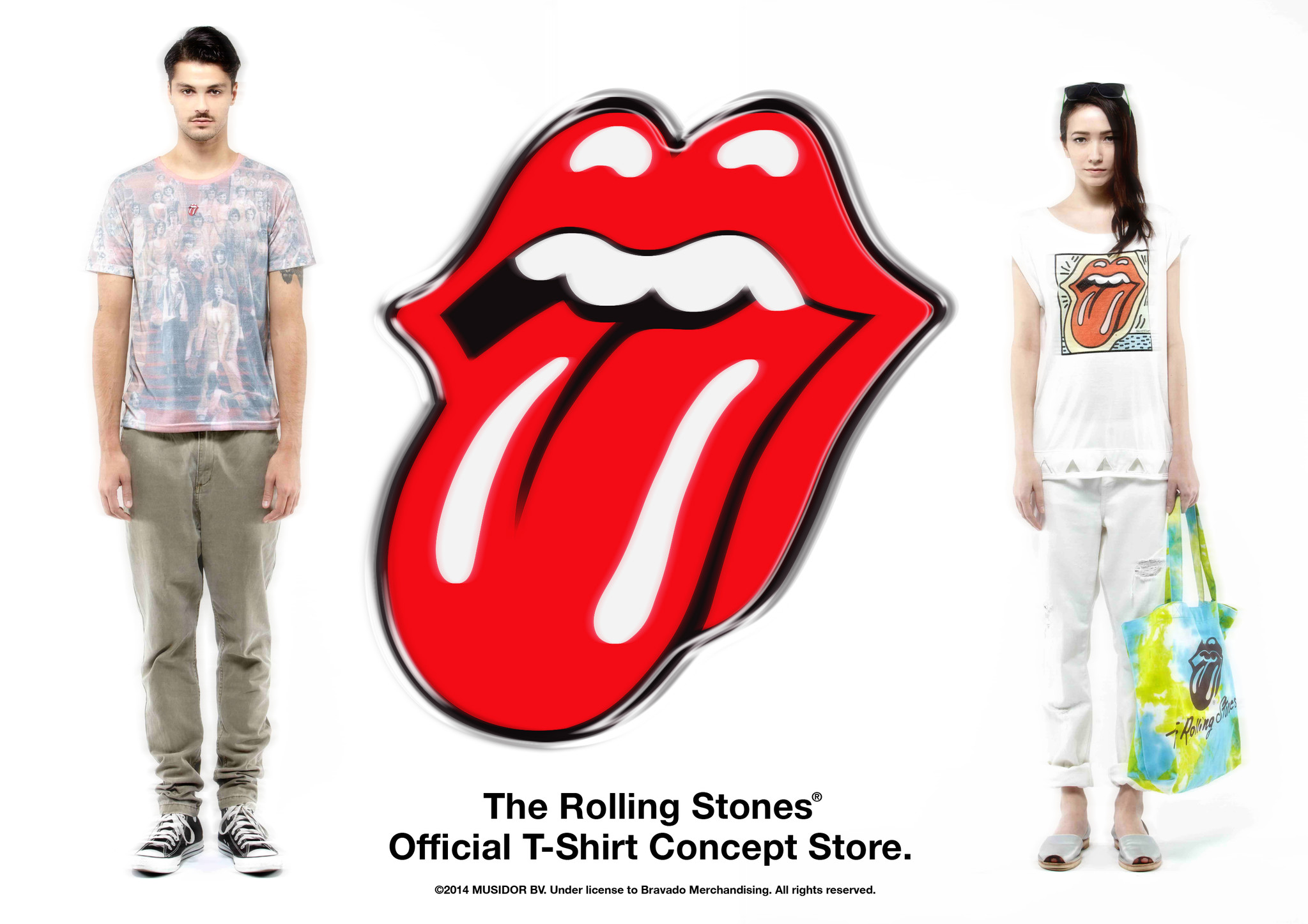 The Rolling Stones official Tshirt Concept Store（ローリングストーンズオフィシャルTシャツ