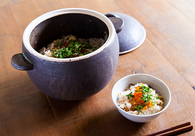 「白身魚と根菜の炊き込みごはん」調理・レシピ：ゆとりの空間