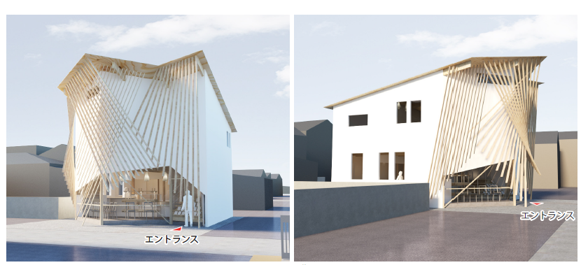 全国市町村最多の第6弾!!隈研吾氏設計の施設が茨城県境町に建設決定!中心市街地活性化「まちかどカフェ(仮)」プロジェクト、設計発表記者会見を ...