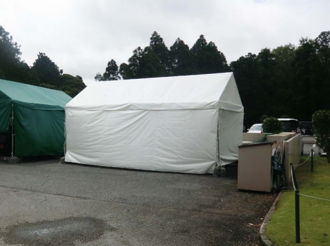熊本県南部豪雨による災害への支援 テントの無償提供のお知らせ 時事ドットコム
