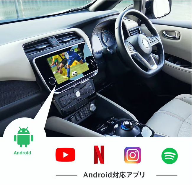 androidautoCarDongle (GROW-CB-OCTA-64) - カーナビ