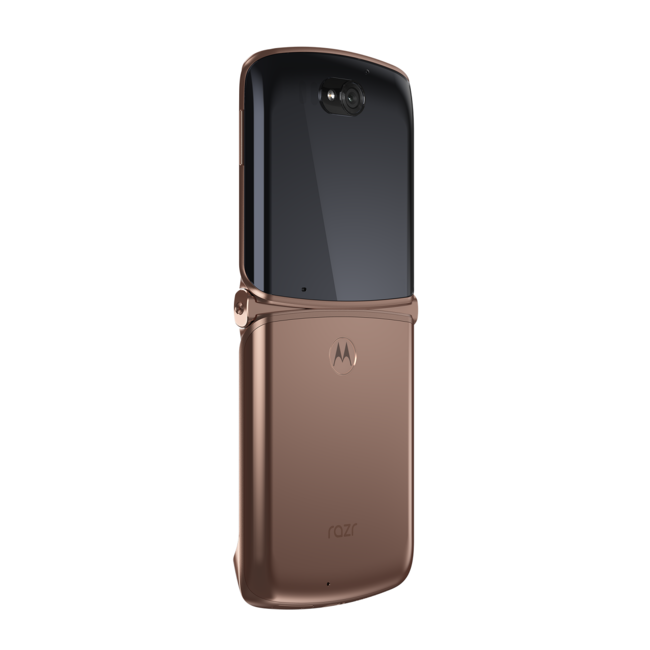 Motorola raze 5G SIMフリー ブラッシュゴールド(限定色)