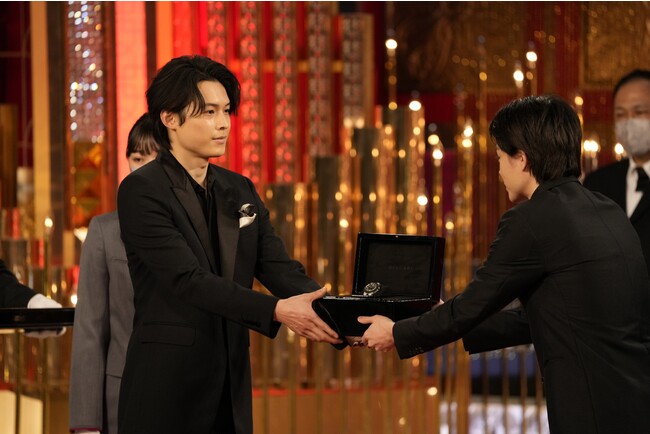 話題賞 俳優部門を受賞した松村北斗さん 話題賞 俳優部門を受賞した松村北斗さん