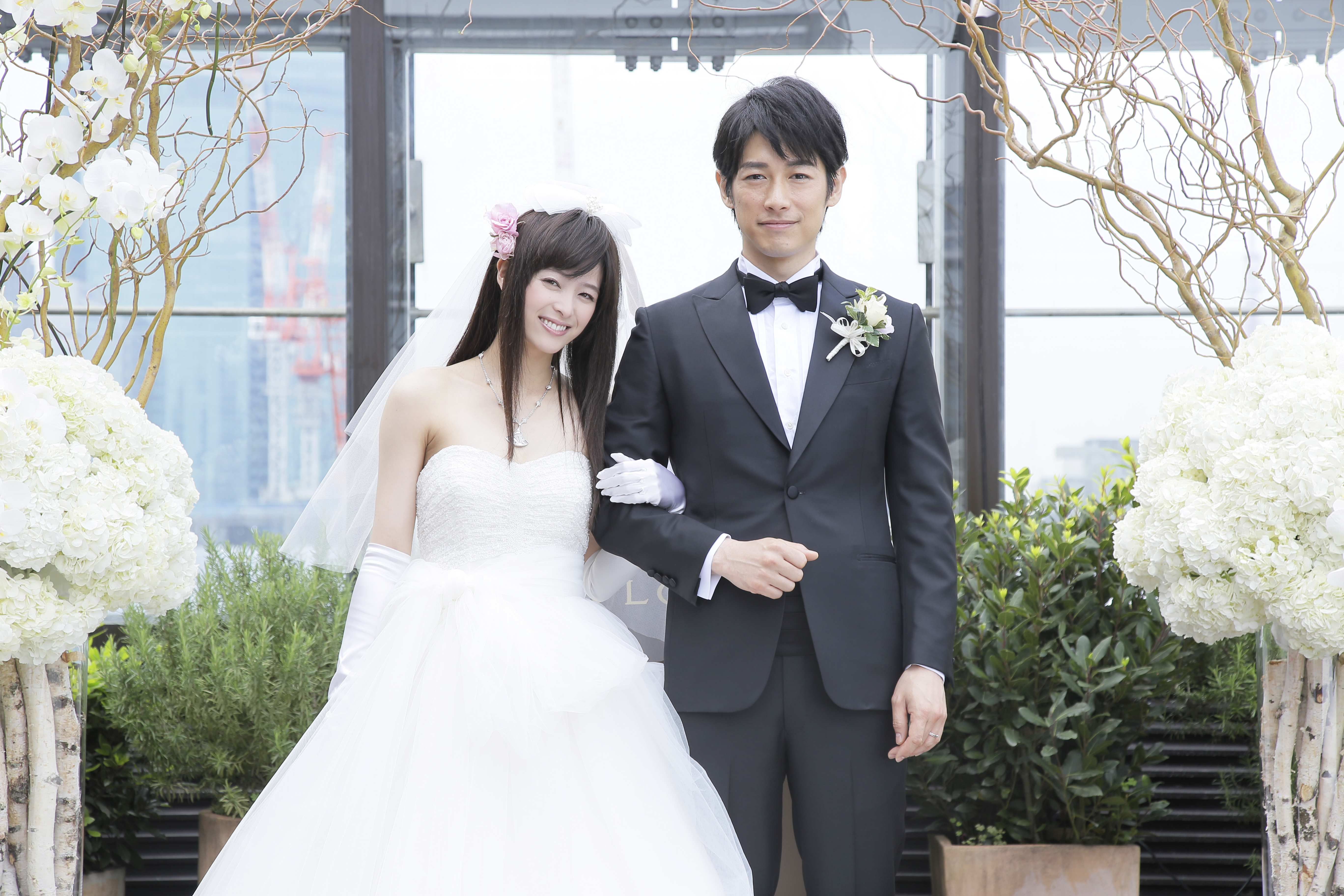 ブルガリ銀座タワーにて、ディーン・フジオカさん、清野菜名さんの出演ドラマ「はぴまり～Happy Marriage!?～」がクランクイン