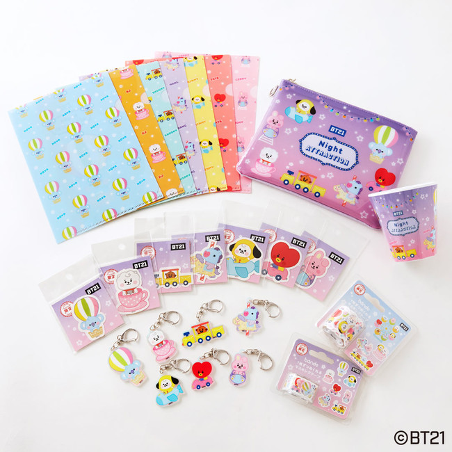 グローバル人気キャラクターブランドBT21のTカード第二弾！T