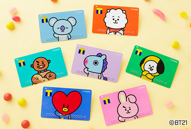 BT21 アクリルスタンド＋Tカード