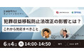 6月4日(水)に金融業界向けオンラインセミナーを株式会社ショーケースと共催「犯罪収益移転防止法改正の影響とは?これから対応すべきこと」
