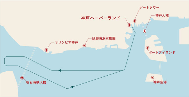 航路 明石海峡大橋ランチクルーズ