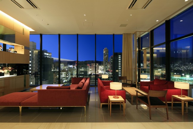 カンデオホテルズ広島八丁堀 ラウンジ