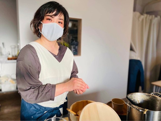 塩屋の女将「井上かみさん」 塩屋の女将「井上かみさん」