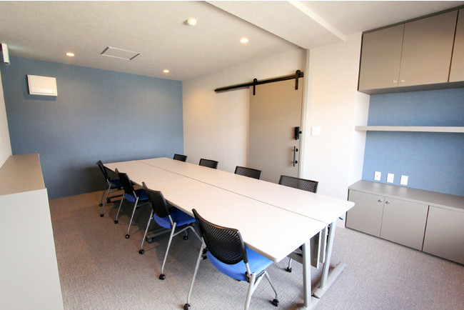 会議室は2部屋あります。 会議室は2部屋あります。