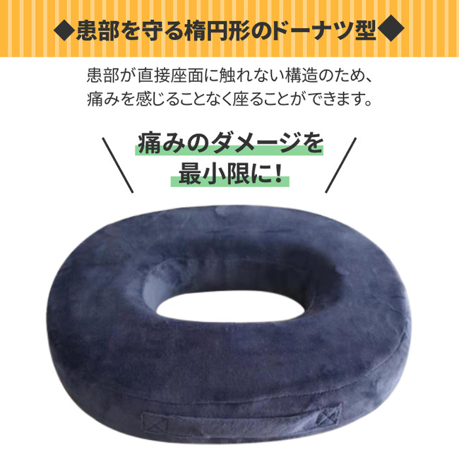 長時間座っても疲れにくい 高反発 円座 クッション ドーナツクッション が本日販売開始します イエロー株式会社のプレスリリース