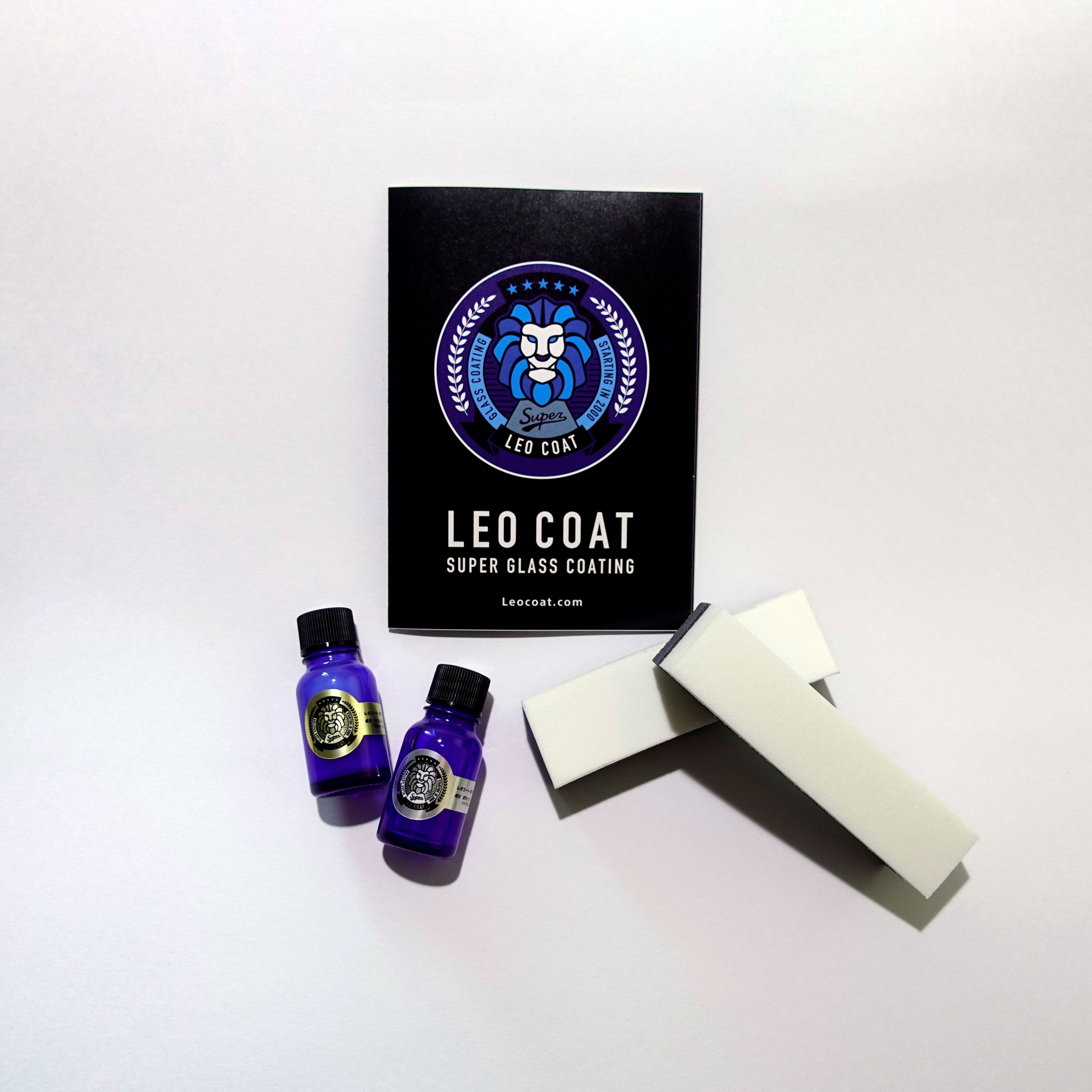 LEO COATの新商品！失敗ゼロで本格ガラスコーティングをDIY｜ホワイト