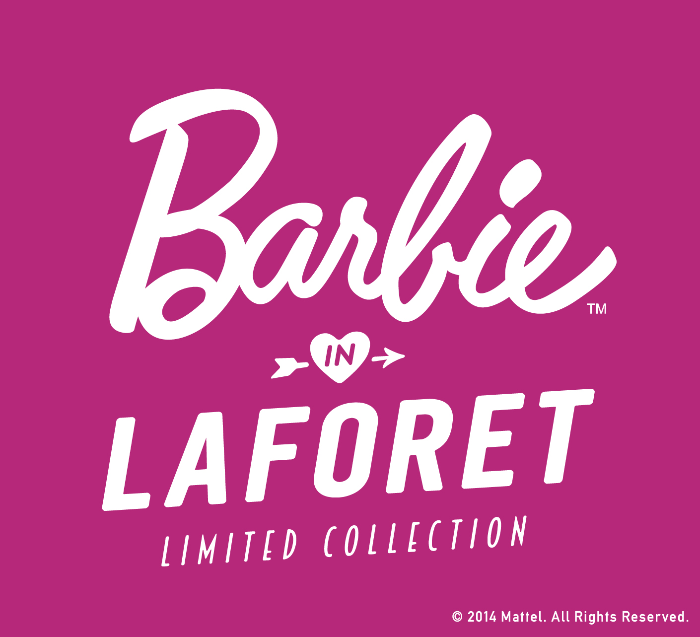 『Barbie』55 周年記念 「Barbie in LAFORET -Limited Collection-」2015年2月7日(土)～3月