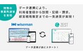 ワイズマンとZESTがデータ連携を開始