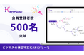 ロジックツリーで事業課題を可視化する「KPI Master」、会員登録者数が500名を突破