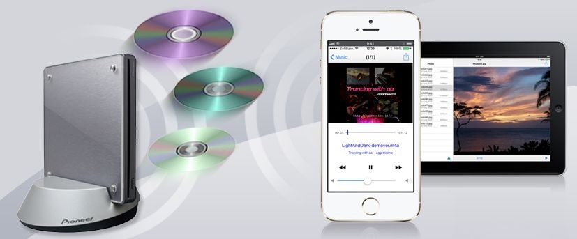 ブルーレイディスクなどのファイルを Mac Pcを介さずにiphone Ipadで楽しめる パイオニア製ワイヤレスbdドライブ ドック対応アプリケーション Odfinder の提供を開始 パイオニア株式会社のプレスリリース