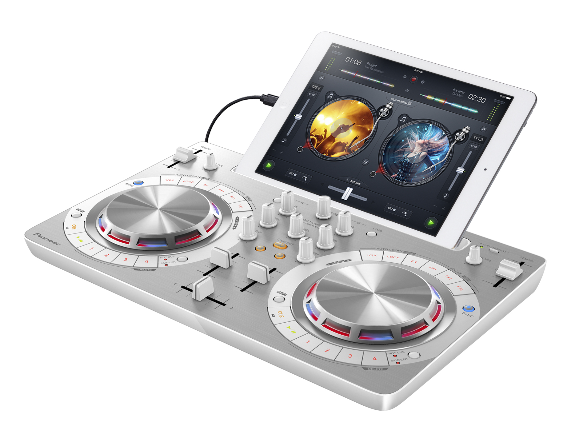 Pc Macやiphone Ipad対応djコントローラー Ddj Wego3 を新発売 パイオニア株式会社のプレスリリース