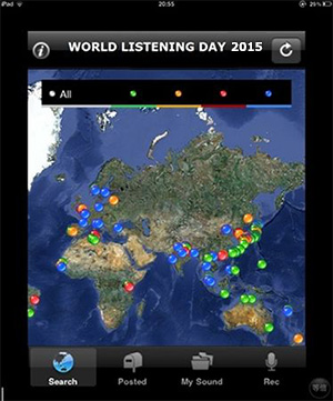 7月18日は World Listening Day Iphoneアプリ Global Sounds を使って あなたの街の音を世界中 でシェアしよう パイオニア株式会社のプレスリリース