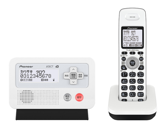 家の電話機・FAXに増設できるコードレス留守番電話機「TF-FD30シリーズ