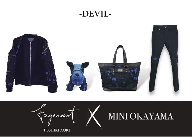 DEVIL と名付けられた FAGASSENT × MINI OKAYAMA のアパレルライン