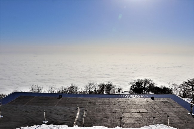 「グランドテラス」から望む雲海 「グランドテラス」から望む雲海