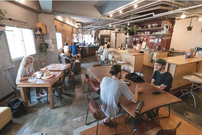 Impact HUB Tokyo室内の様子