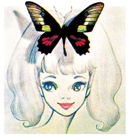 《Soleil Diary》『ソレイユの日記』カラー扉 1962年 ソレイユ社　(C)R.S.H／RUNE