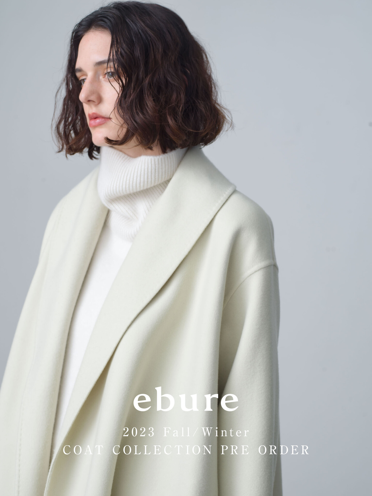 【ebure】2023秋冬の新作コートのオーダーイベントを開催 ...