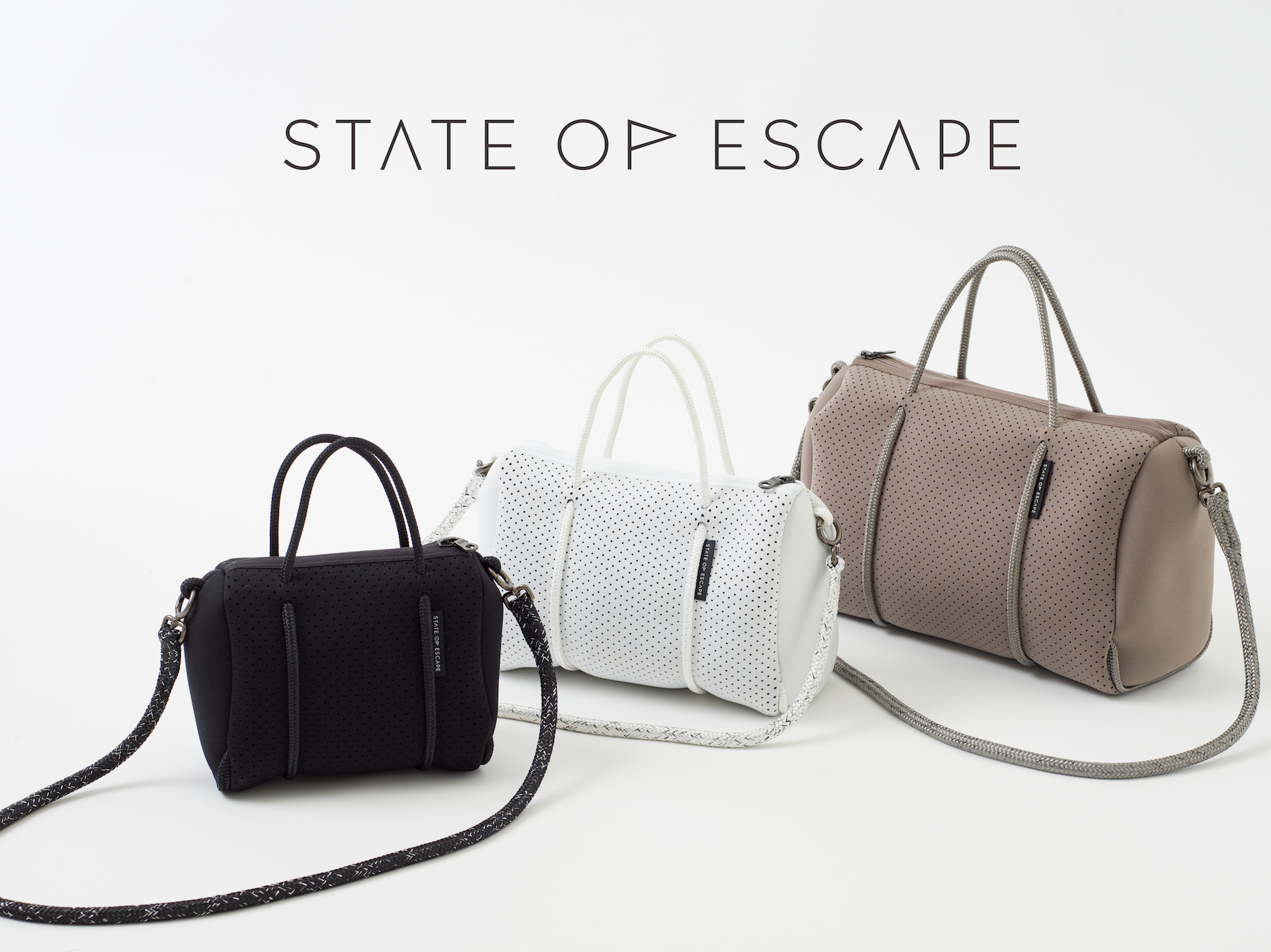 プリクエル美品STATE OF ESCAPE  プリクエル XS 黒 2wayショルダー