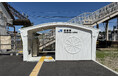 世界初の3Dプリンター駅舎、JR初島駅が利用開始