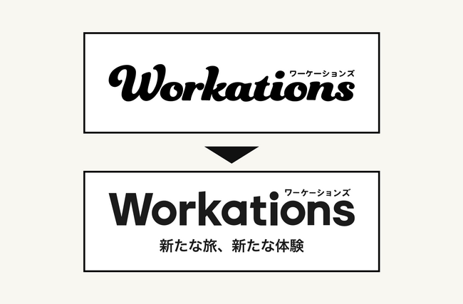Workations - ロゴ刷新