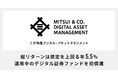 【総リターンは想定を上回る年5.5%(税引き前)】三井物産デジタル・アセットマネジメント、運用中のデジタル証券ファンドを早期売却し初償還