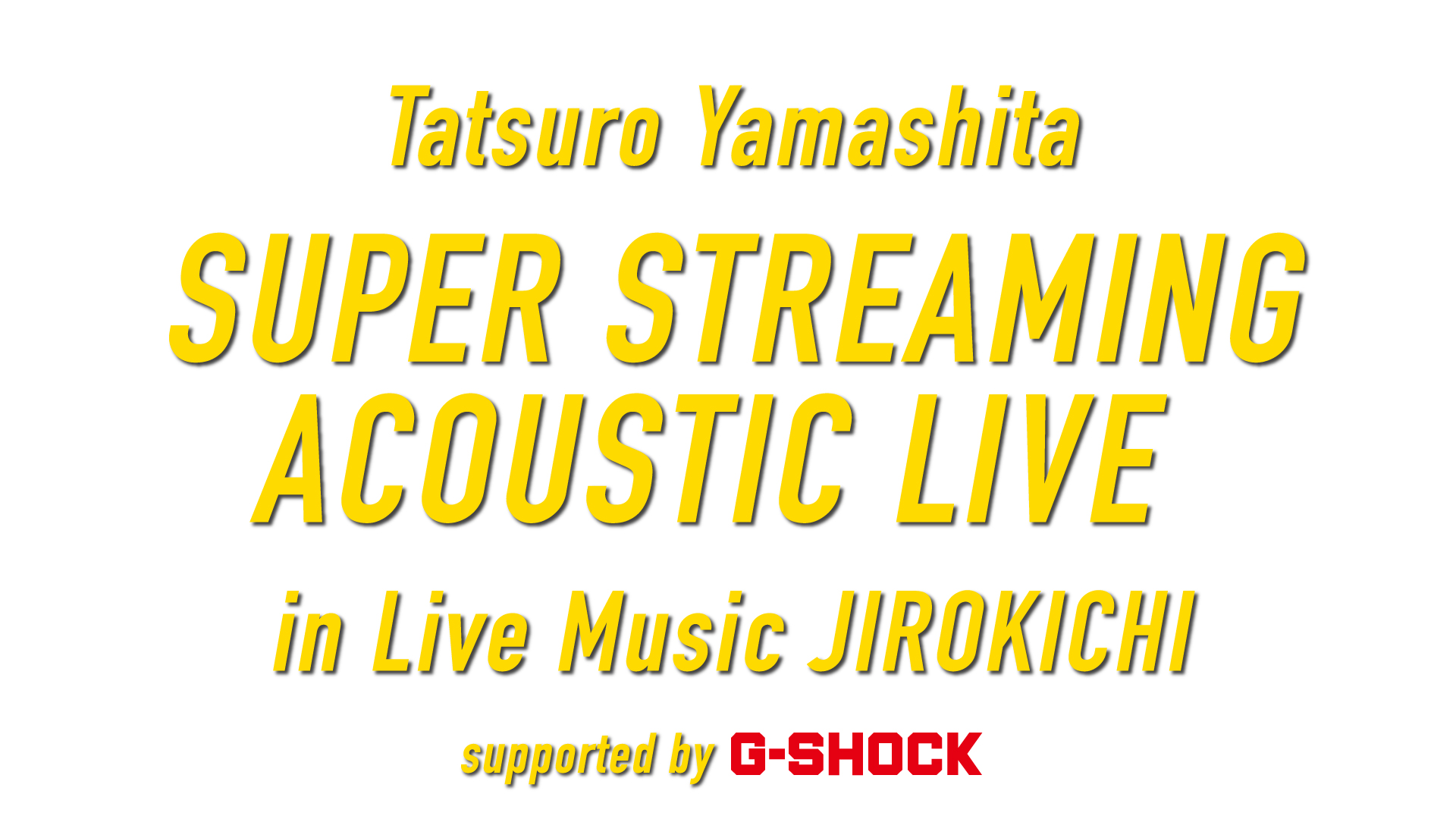 Music Slashの視聴テスト動画に山下達郎のライブパフォーマンスが登場 株式会社spoonのプレスリリース