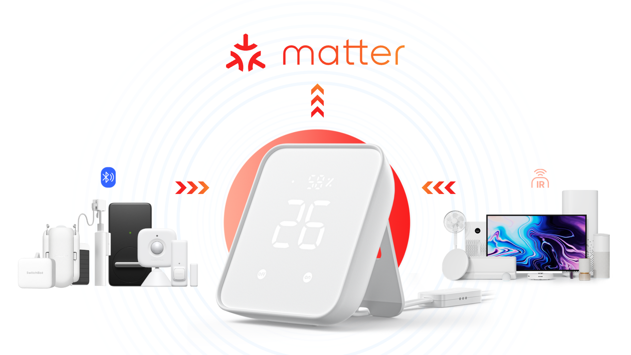 【SwitchBot】Matter対応スマートリモコン「ハブ2」が8月15日より