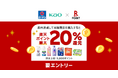 「楽天ポイントカード」、大好評企画第4弾!花王商品購入で最大20%還元キャンペーンを実施